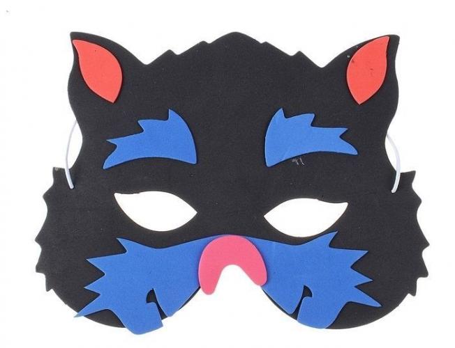 Карнавальная маска котенка - купить 