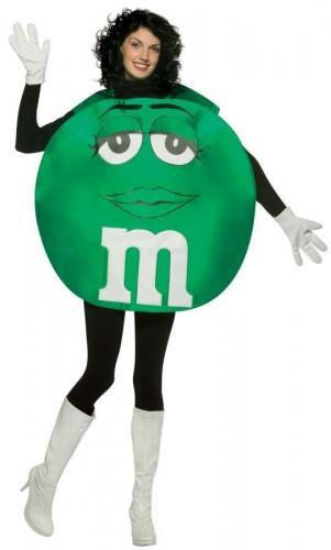 Зеленый костюм M&M - купить 