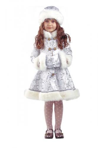 Детский костюм хрустальной снегурочки - купить 
