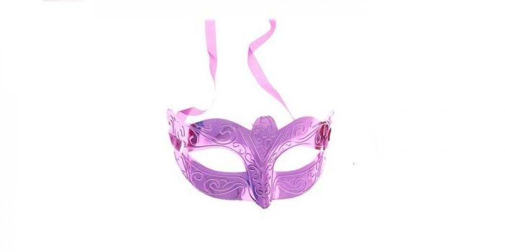 Фиолетовая маска с узором - купить 