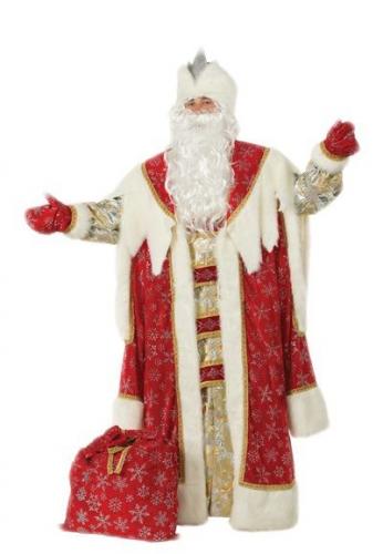 Красный костюм Деда Мороза - купить 