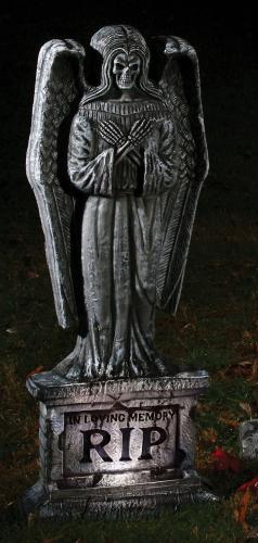 Готическое надгробие Ангел с черепом - купить 