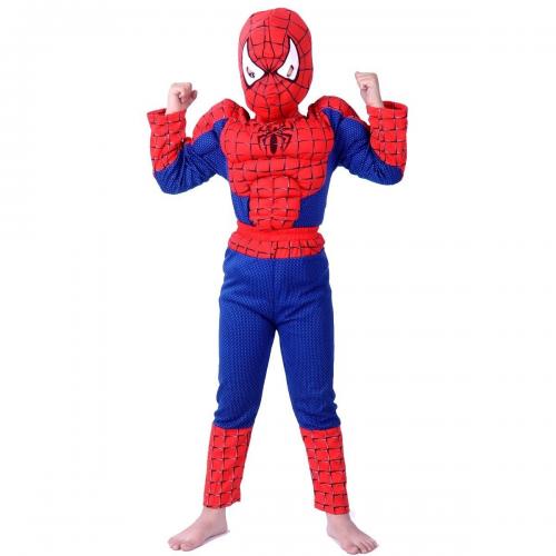 Детский костюм Человека Паука с мышцами - купить 
