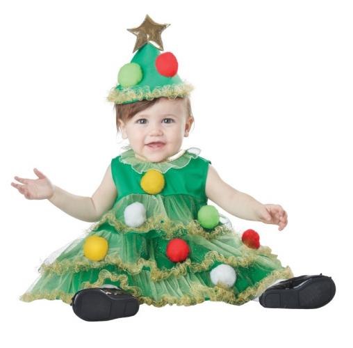 Костюм Рождественской елочки для малышей - купить 
