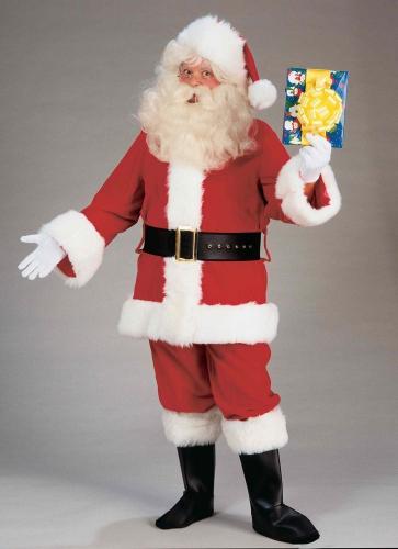 Плюшевый костюм Санта Клауса - купить 