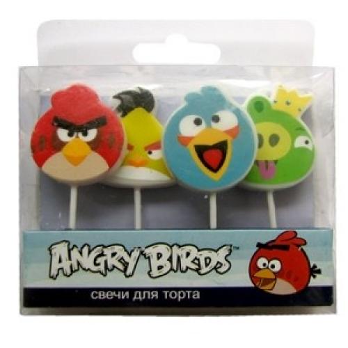 Свечи для торта Angry Birds - купить 