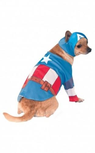 Костюм для собаки Капитан Америка - купить 