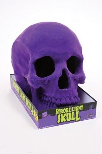 Светящийся череп с фиолетовым напылением - купить 