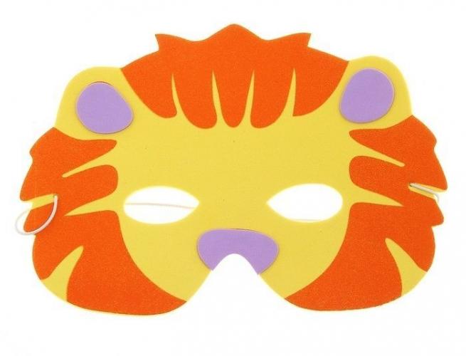Карнавальная маска львенка - купить 