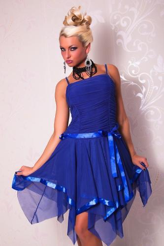 Синее легкое платье - купить 