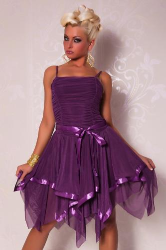 Легкое фиолетовое платье - купить 