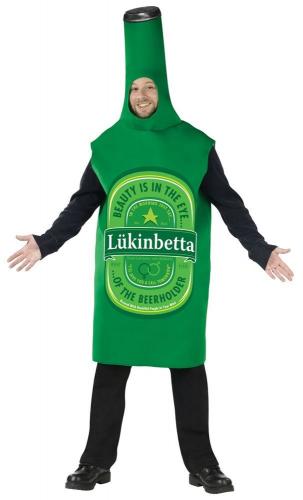 Зеленый костюм Бутылка пива - купить 
