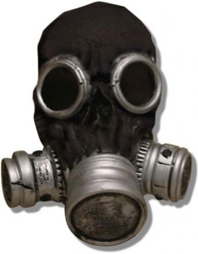 Газовая маска зомби черная - купить 