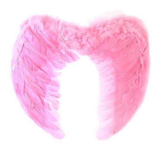 Крылья ангела розовые 55 см - купить 