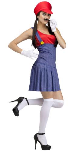 Женский костюм Марио - купить 