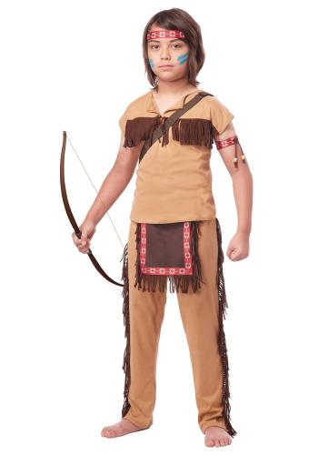 Детский костюм храброго индейца - купить 
