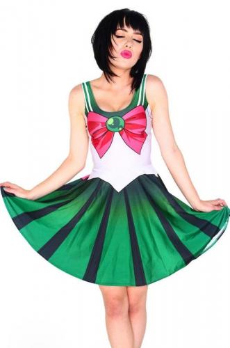 Зеленое платье Сейлор Мун - купить 