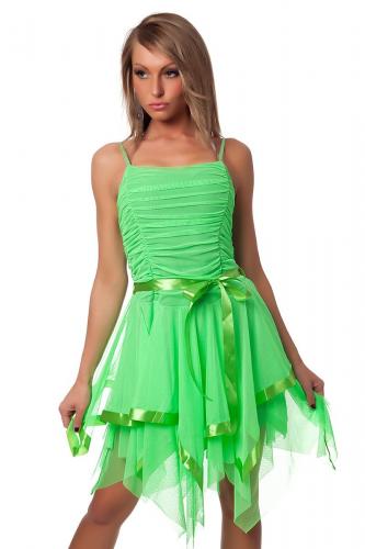 Легкое зеленое платье - купить 