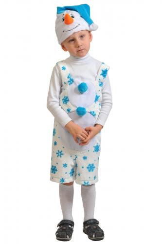 Детский костюм милого снеговичка - купить 