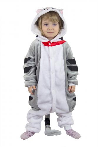 Детская пижама кигуруми Серый Кот - купить 