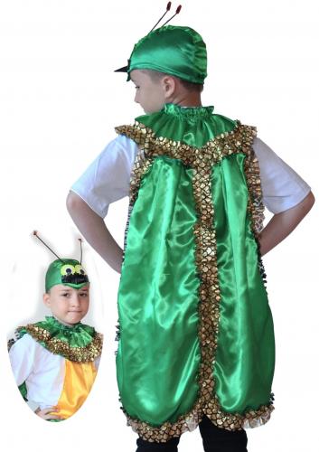 Детский костюм зеленого жука - купить 