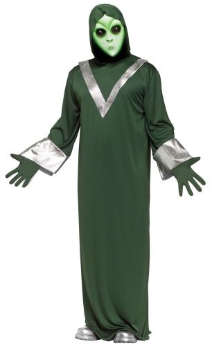 Зеленый костюм пришельца - купить 