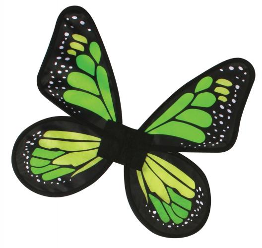 Атласные крылья Бабочка зеленые - купить 