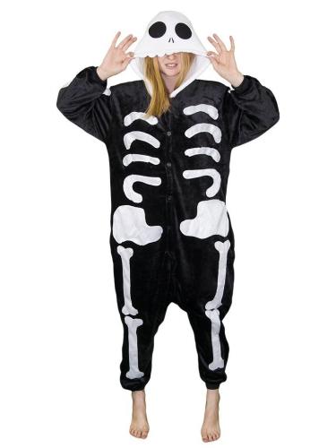 Пижама-кигуруми скелета - купить 