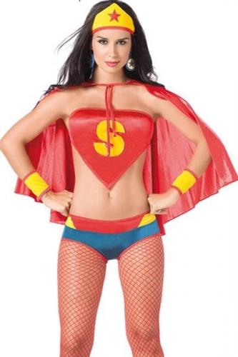Костюм сексуальной супервумен - купить 