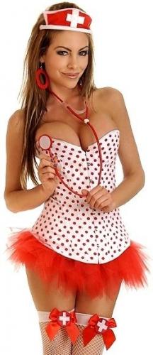 Корсетный костюм медсестры Pin-Up - купить 