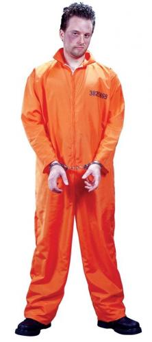 Оранжевый костюм заключенного - купить 