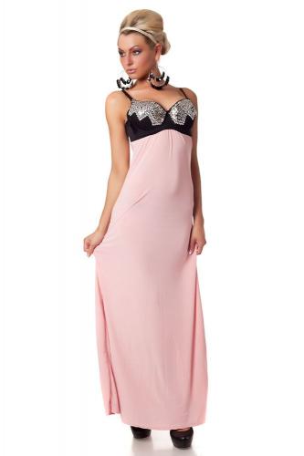 Элегантное розовое платье - купить 