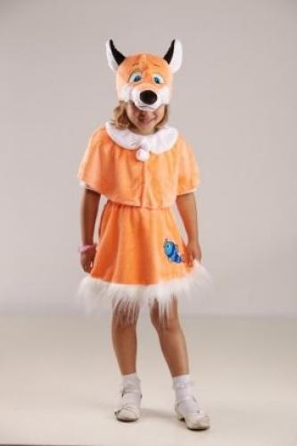 Детский костюм рыженькой лисички - купить 