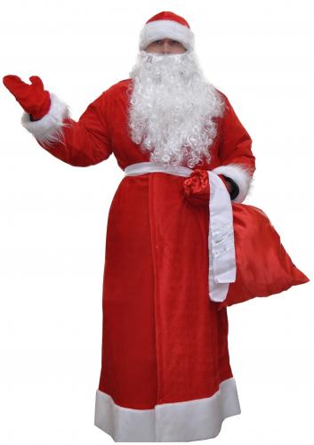 Велюровый костюм Дед Мороза - купить 