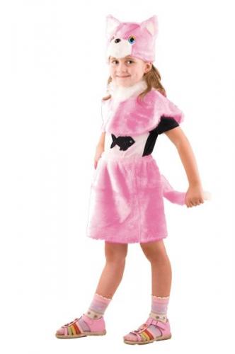 Детский костюм розовой кошечки - купить 