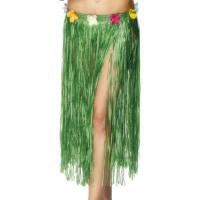 Гавайская зелёная юбка