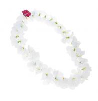 Белое гавайское ожерелье