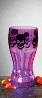 Светящийся фиолетовый стакан для колы