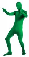 Зеленый костюм Зентай вторая кожа
