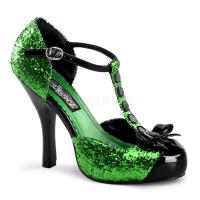 Женские зеленые туфли