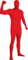 Красный костюм Зентай вторая кожа
