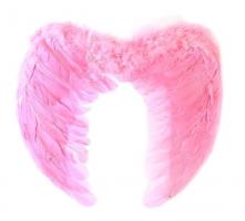 Крылья ангела розовые 55 см