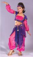 Костюм арабской танцовщицы фиолетовый