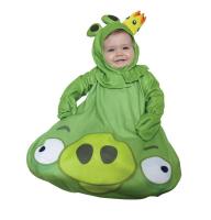 Зеленый костюм свинки из Angry Birds
