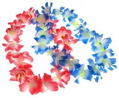 Разноцветное гавайское ожерелье