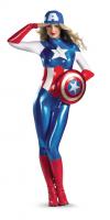 Женский костюм Капитана Америки