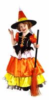 Детский костюм конфетной ведьмочки