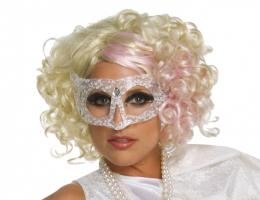 Вьющийся парик Леди Гага