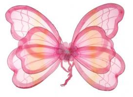 Розовые крылья мотылька