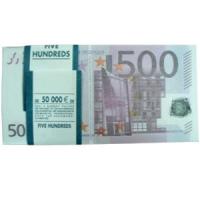 Шуточная пачка денег 500 евро